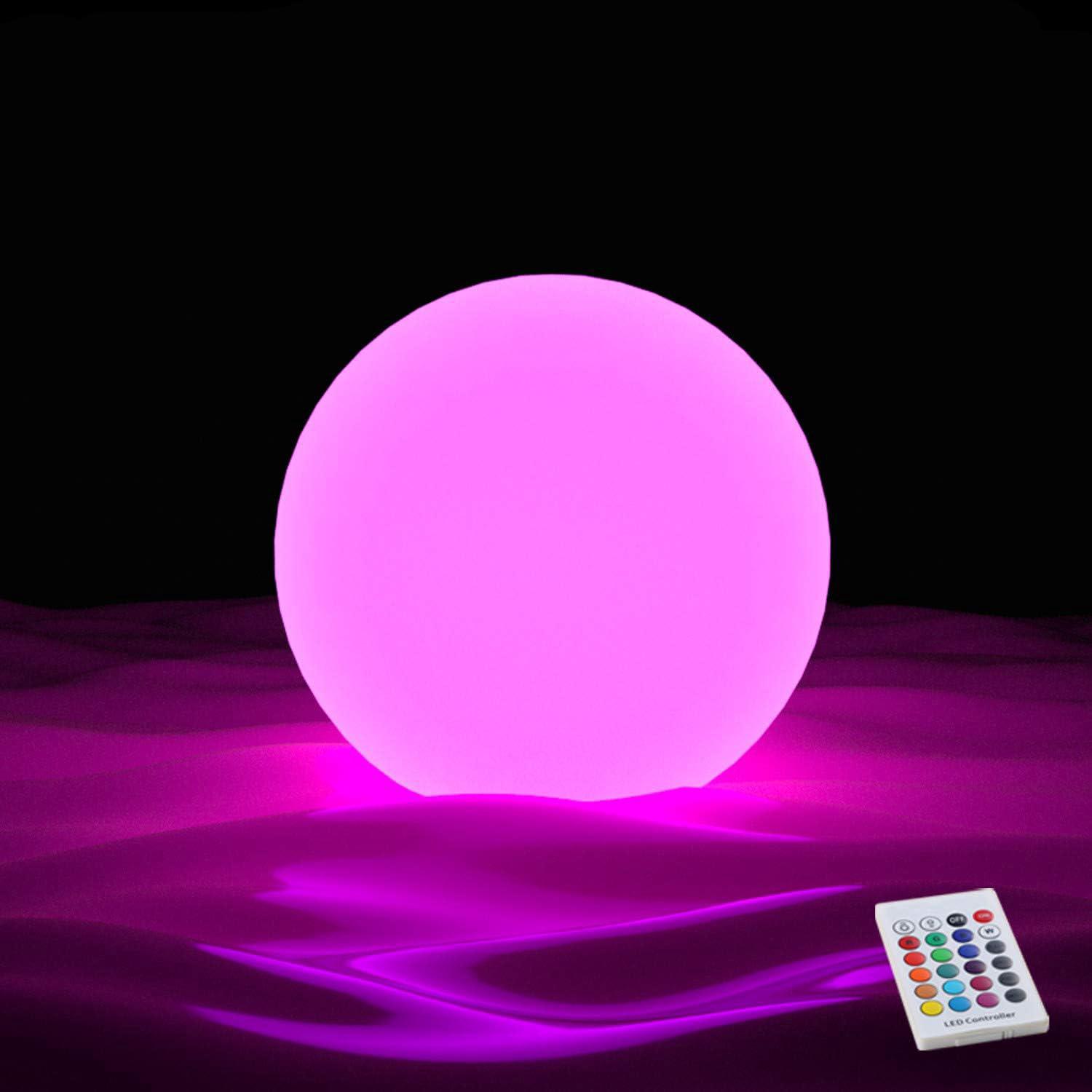 Pływająca lampka basenowa LED cm lampka nocna do kąpieli ze zmianą kolorów RGB kolorów globusowa lampka wanny hydromasażem regulowanej intensywności