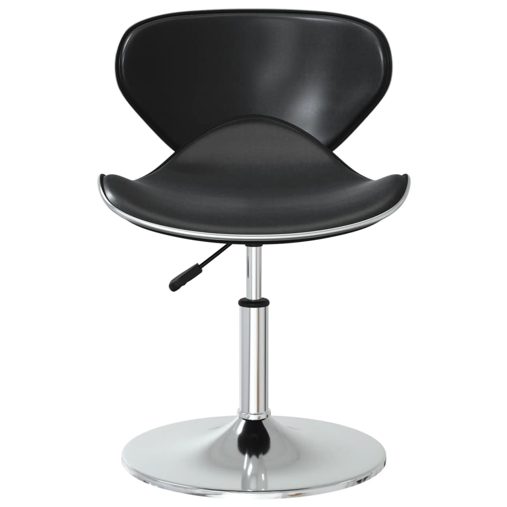 Chaises à manger lot de 2 noir similicuir vidaXL - 5