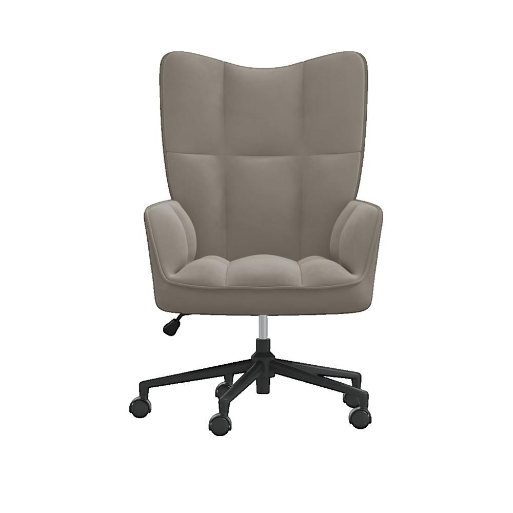 Fotel vidaXL Jasnoszary Elegancki Design i Komfort