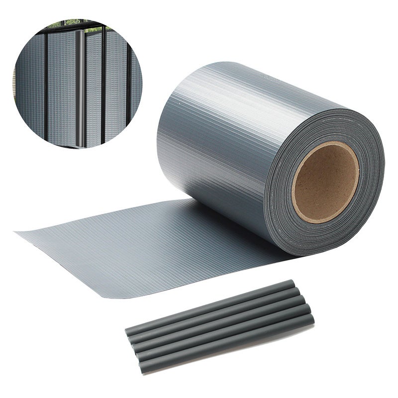 Panneau De Clôture En Aluminium WPC Pour Terrasse, Terrasse, Couloir, Garde-corps En Métal WPC, Mur D'intimité, Piscine, Soleil De Piscine, Ensemble De Lattes En Bois Et Plastique