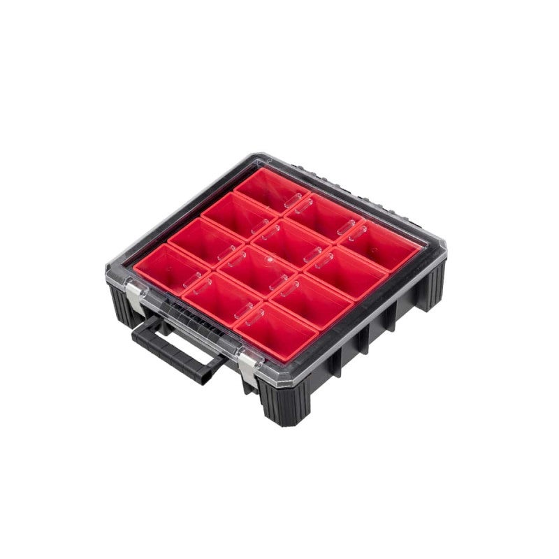 Organizer KS Tools SCM z 12 przezroczystymi przegrodami odpornymi