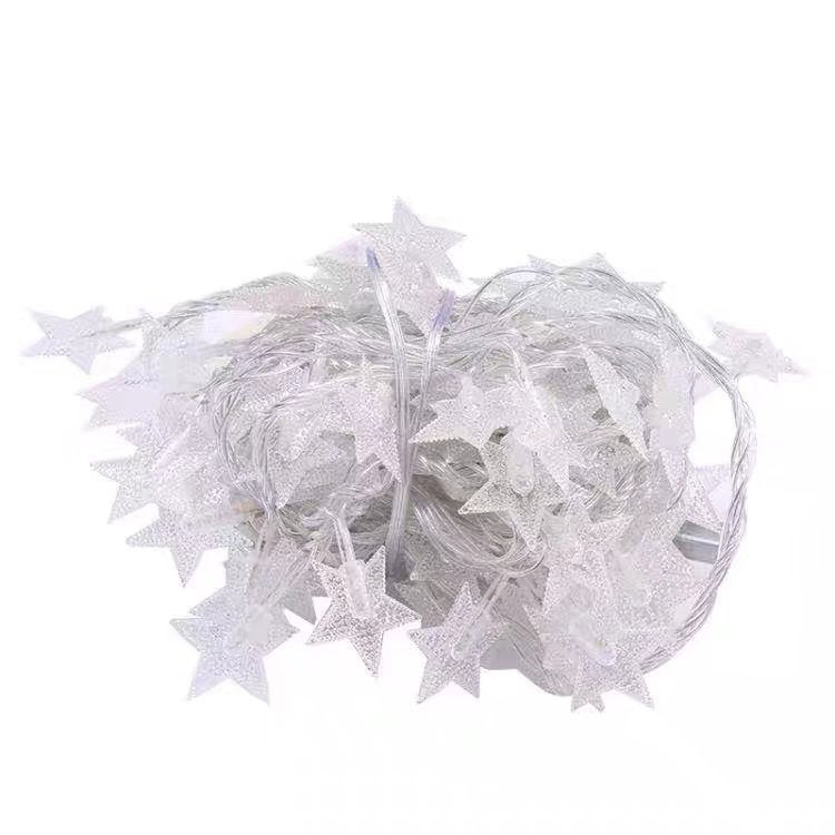 Girlanda świetlna Gypsophila m LED zasilana bateryjnie girlanda świetlna ciepłe białe światło odpowiednia na Boże Narodzenie do wnętrz i na zewnątrz