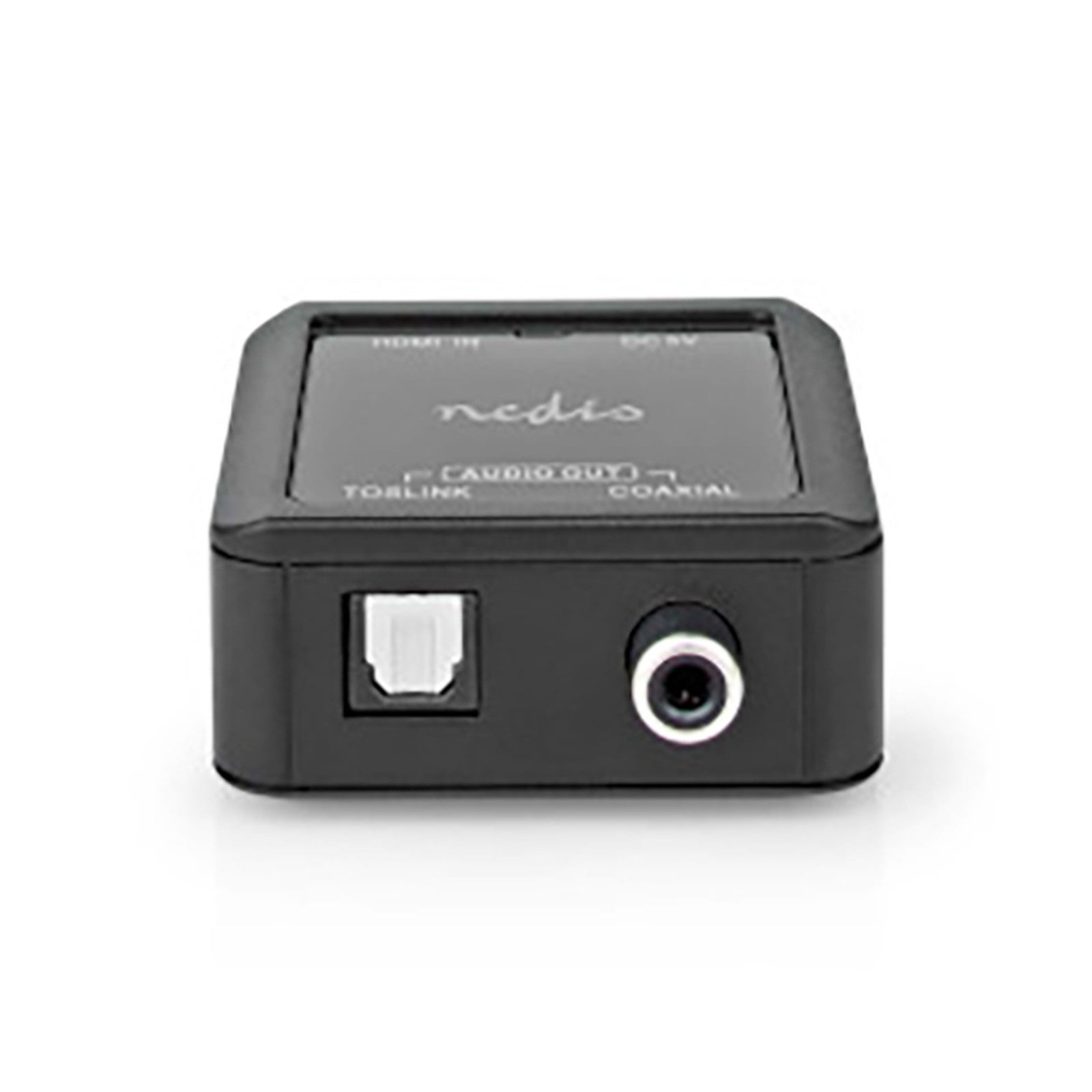 Switch Audio Digitale Nedis A 4 Vie, Ingressi 4 X TosLink, Uscita TosLink, Controllo Con Pulsante O Telecomando, Scocca In Metallo Nera - 4