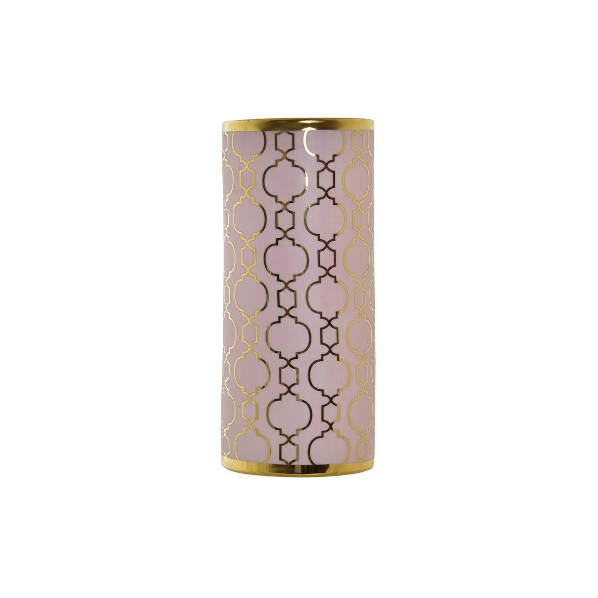 Vase Céramique Rose Motif Floral Khom - Design Delamere Par Danny's