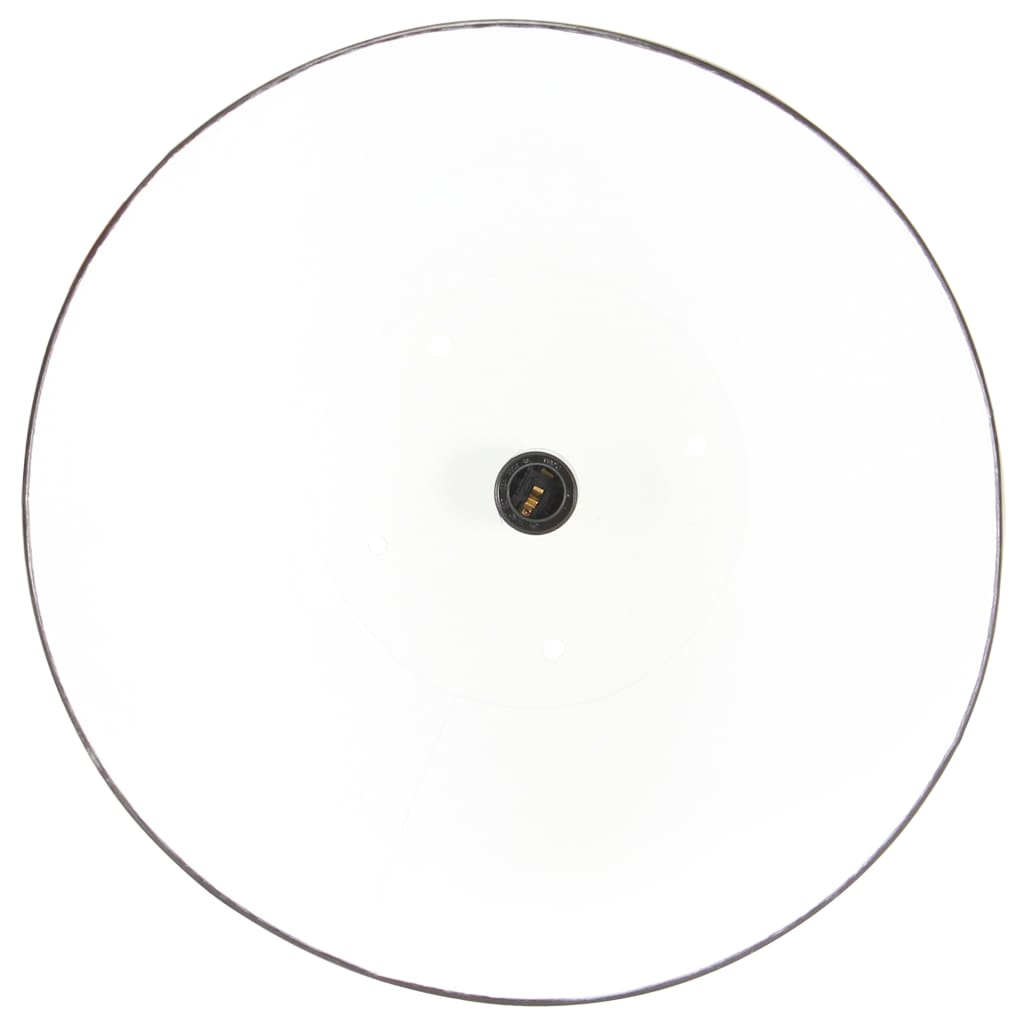 vidaXL Lampe suspendue industrielle 25 W Noir Rond 42 cm E27 - 5