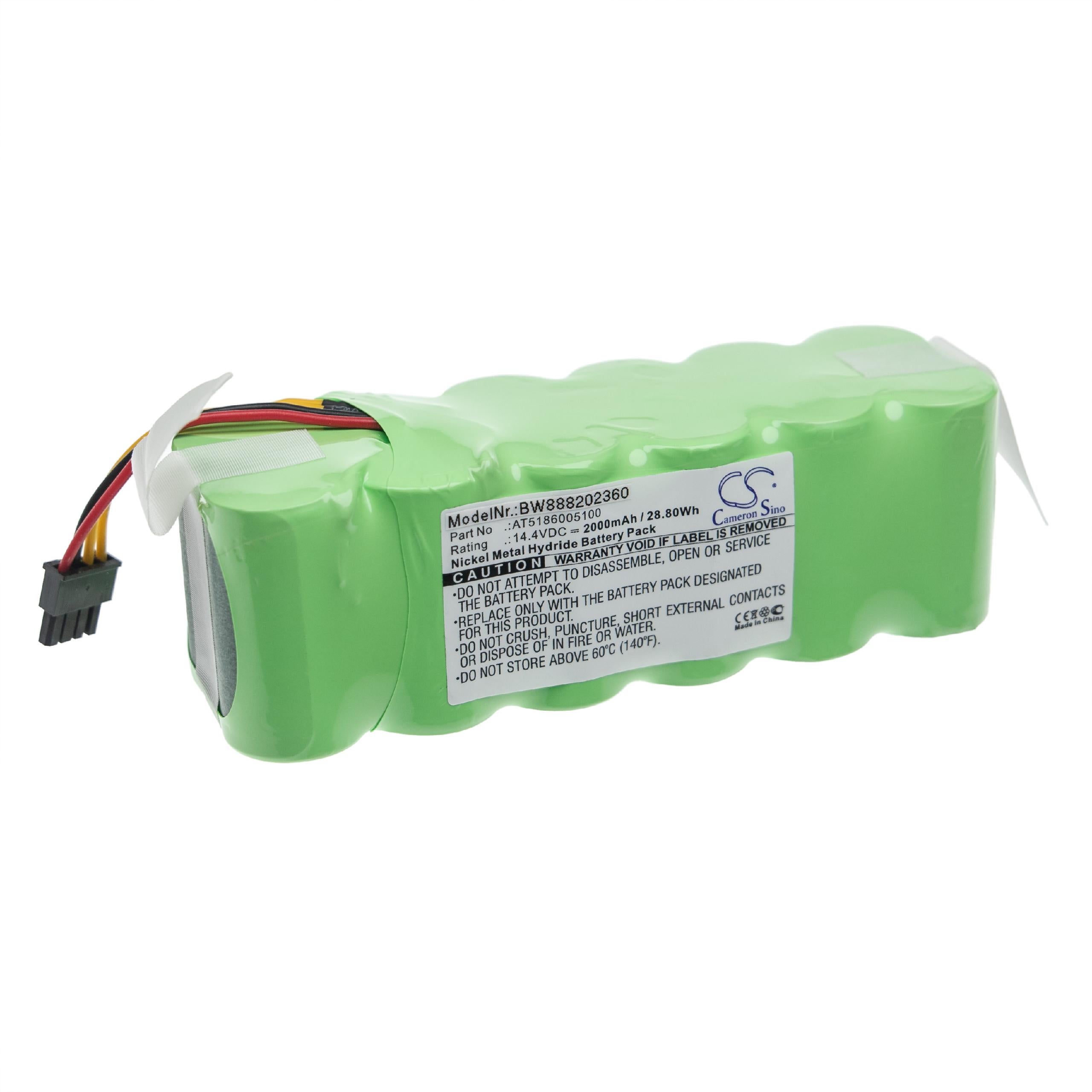 Vhbw 5x Batterie Remplacement Pour Laird BT923-00116, BAT-0000327 Pour