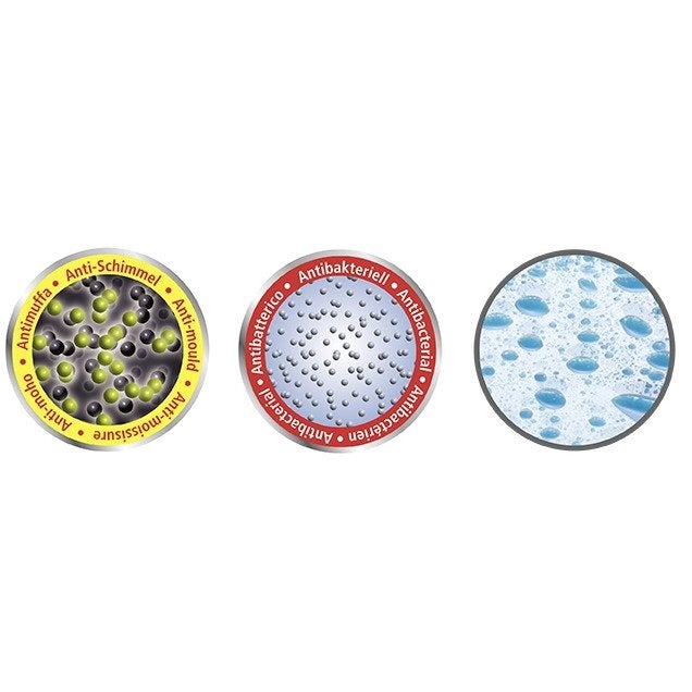 Rideau de douche anti-moisissure Palais - 6