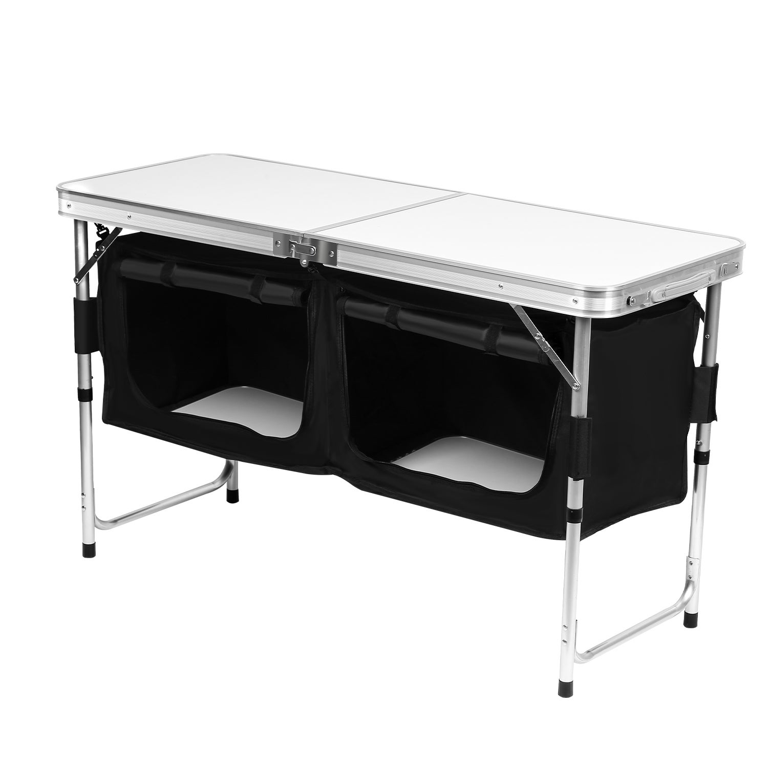Cuisine Camping Pliable VEVOR - 174x176cm - Aluminium Avec