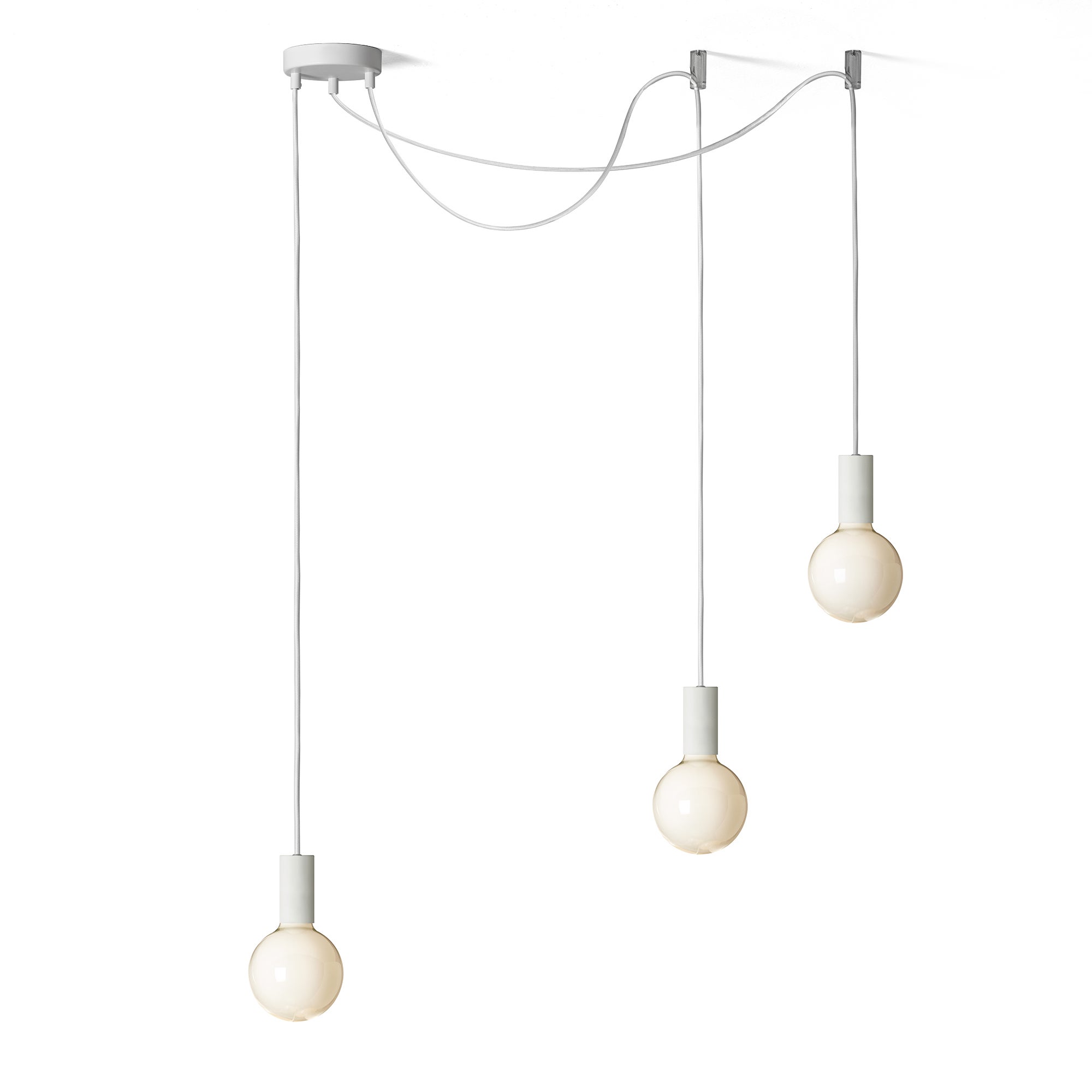 Kit De Suspension (rosace De Plafond, Support De Lampe Et