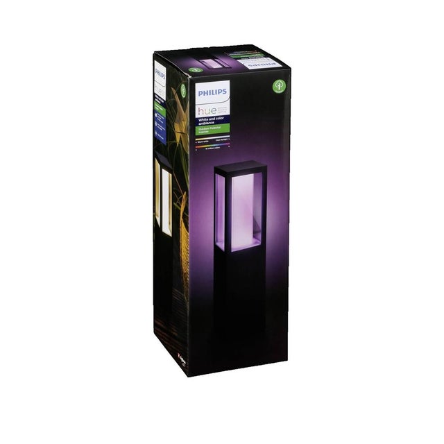 Philips Hue White and Color Ambiance, Borne IMPRESS, Noire