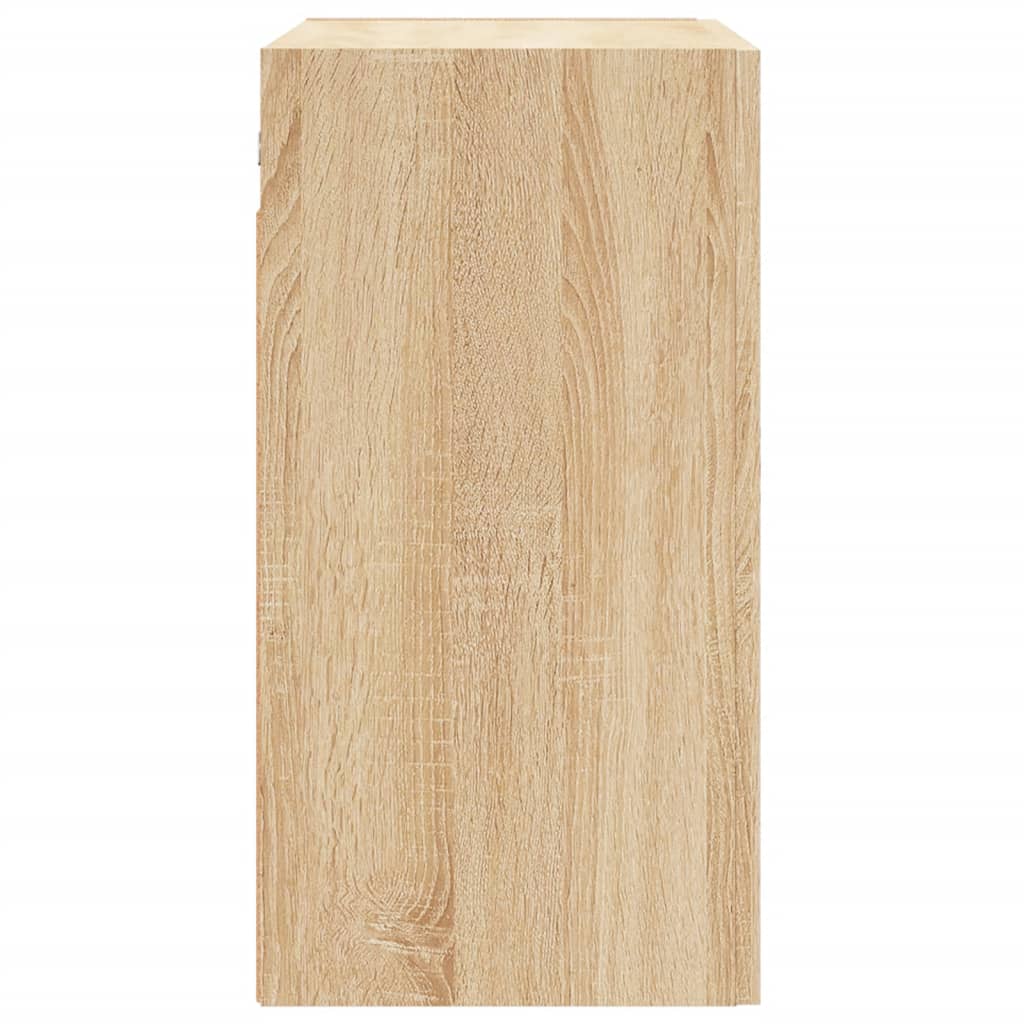 Armoire murale chêne sonoma 60x31x60 cm bois d ingénierie - 6