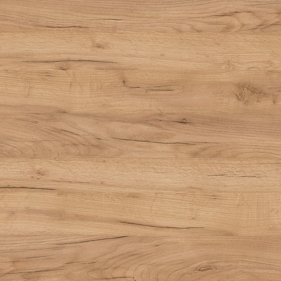 Meuble sous vasque seul, 2 tiroirs et 1 porte, 120cm, vasque déportée gauche - roble (bois clair) - ZARZA - 5