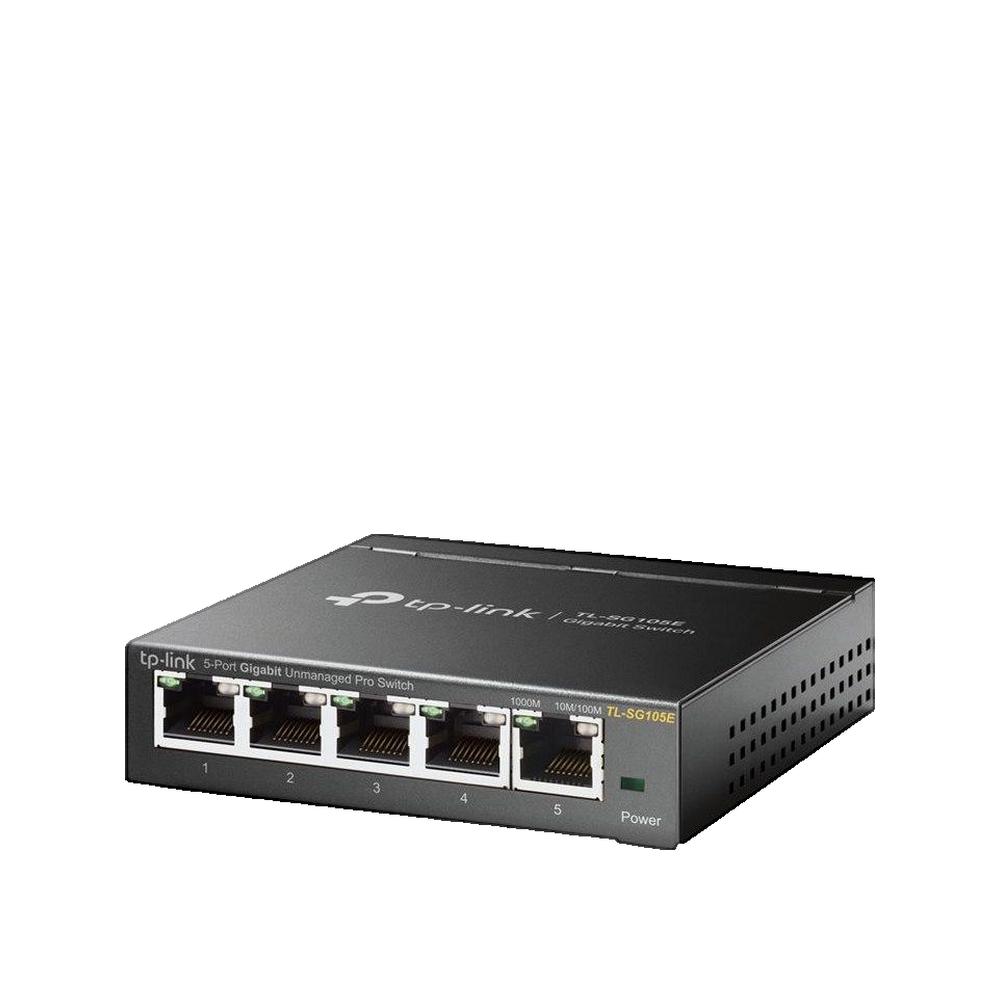 Switch TP-LINK TL-SG105E (5x 10/100/1000Mbps) - Imagen 5