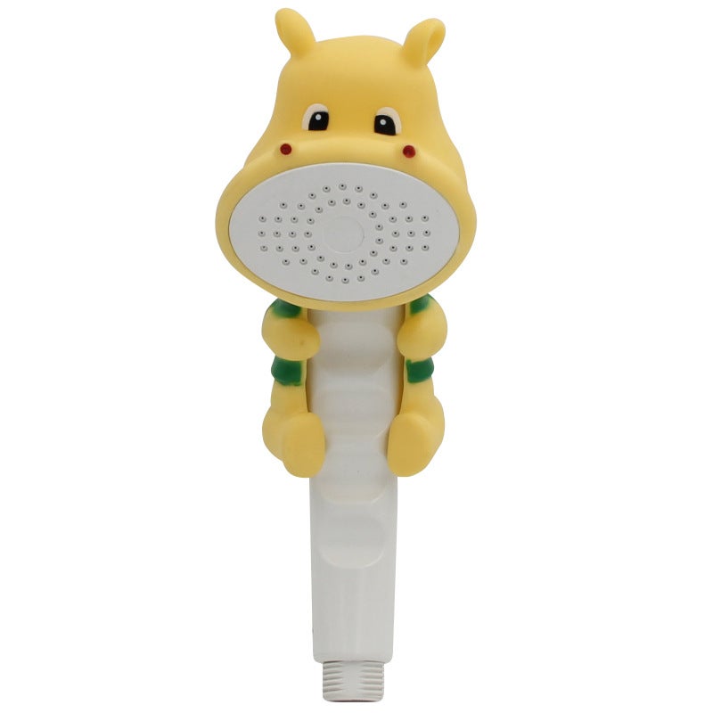 Jouet De Bain électrique En Forme De Lapin - 2 Pommes De Douche Réglables, 3 Modes - Pompe D'aspiration Amovible - Pour Enfants 3-6 Ans