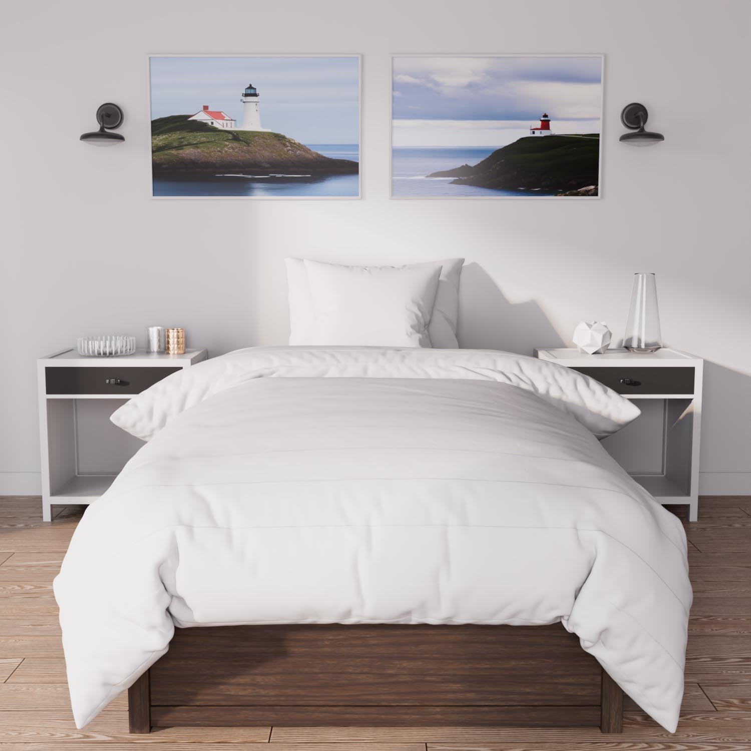 Ensemble couette et parure 5 Pièces BOHEME gris pour lit en 90x190 cm, par Soleil d'ocre - 4