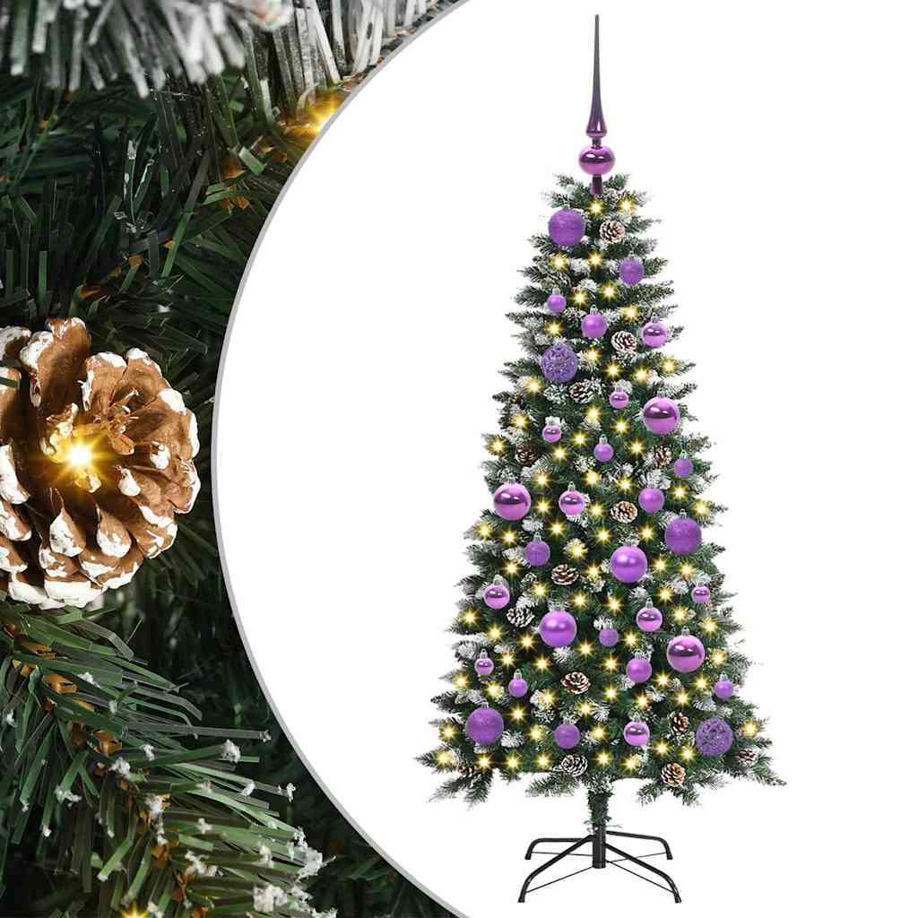 Sztuczna choinka Zielony 55 x 55 x 120 cm PVC, plastik i stal