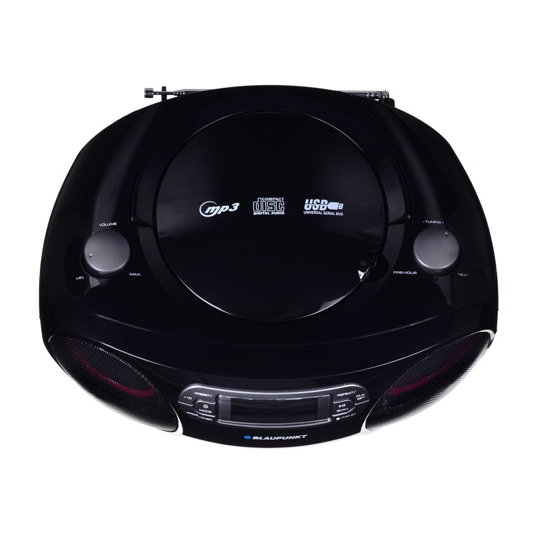 Boombox z radiem FM Odtwarzacz CD USB AUX Blaupunkt BB18BK - 3