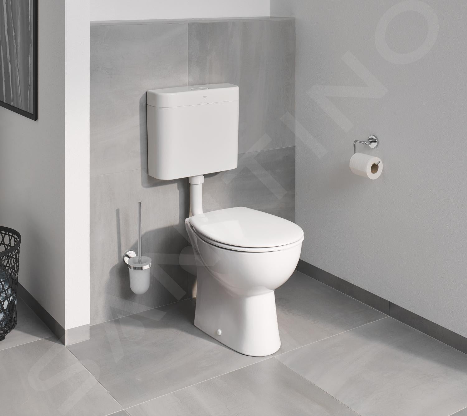 GROHE Abattant WC Bau Ceramic fermeture frein de chute - 10