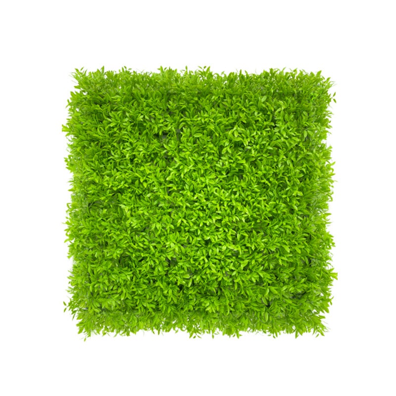 Sztuczny żywopłot 50 cm x 50 cm, ochrona i prywatność dla ogrodu, tło ścienne z syntetycznej trawy, ochrona UV (1 sztuka)