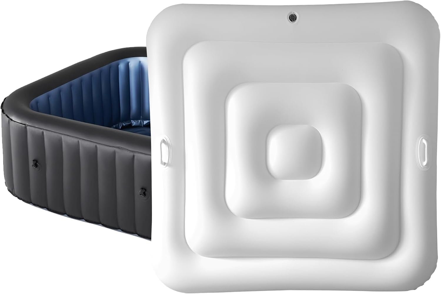 Bache Spa Housse De Protection Ronde En Polyester Pour Jacuzzi