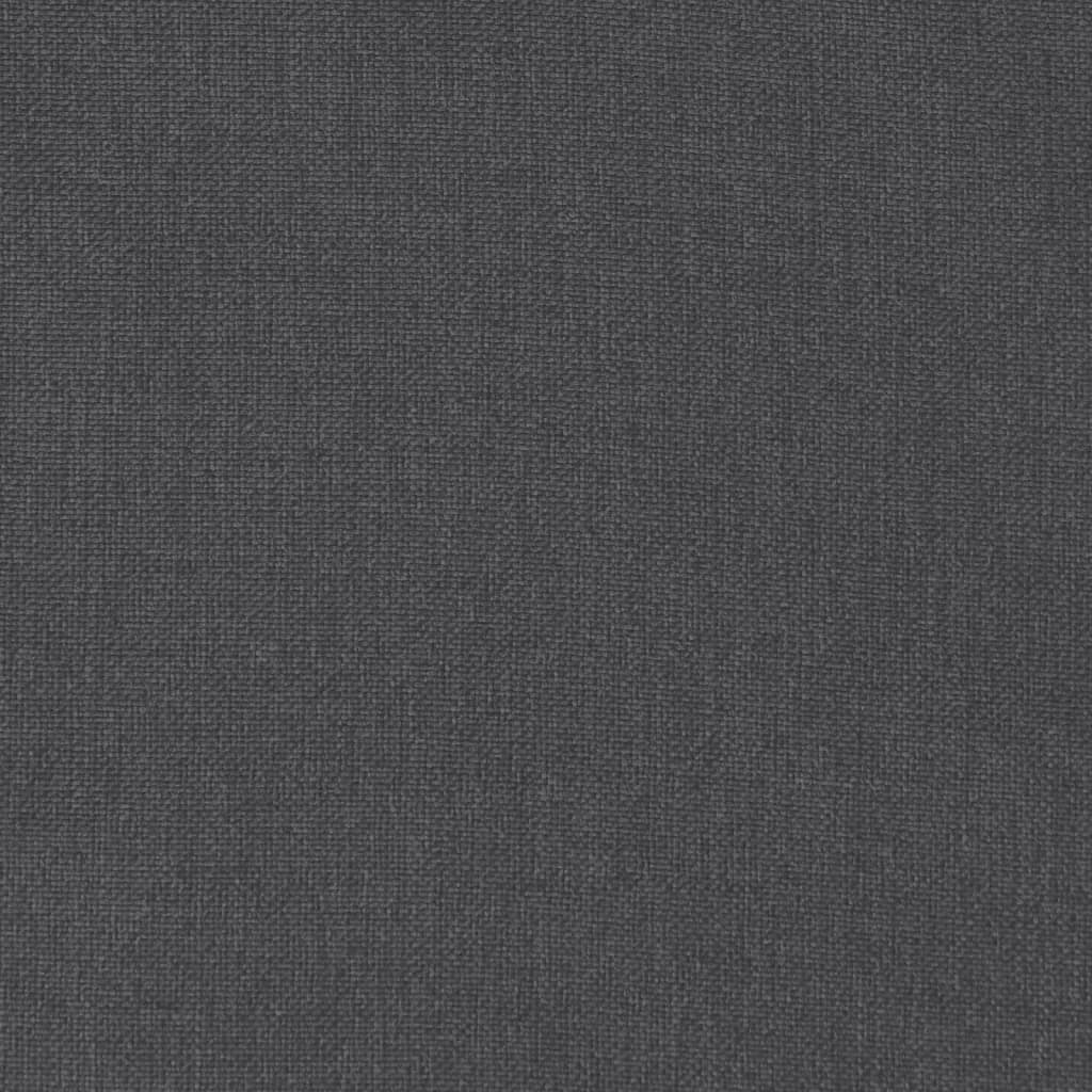Maison Exclusive - Cojín para banco jardín tela gris antracita melange 100x50x7 cm - 7