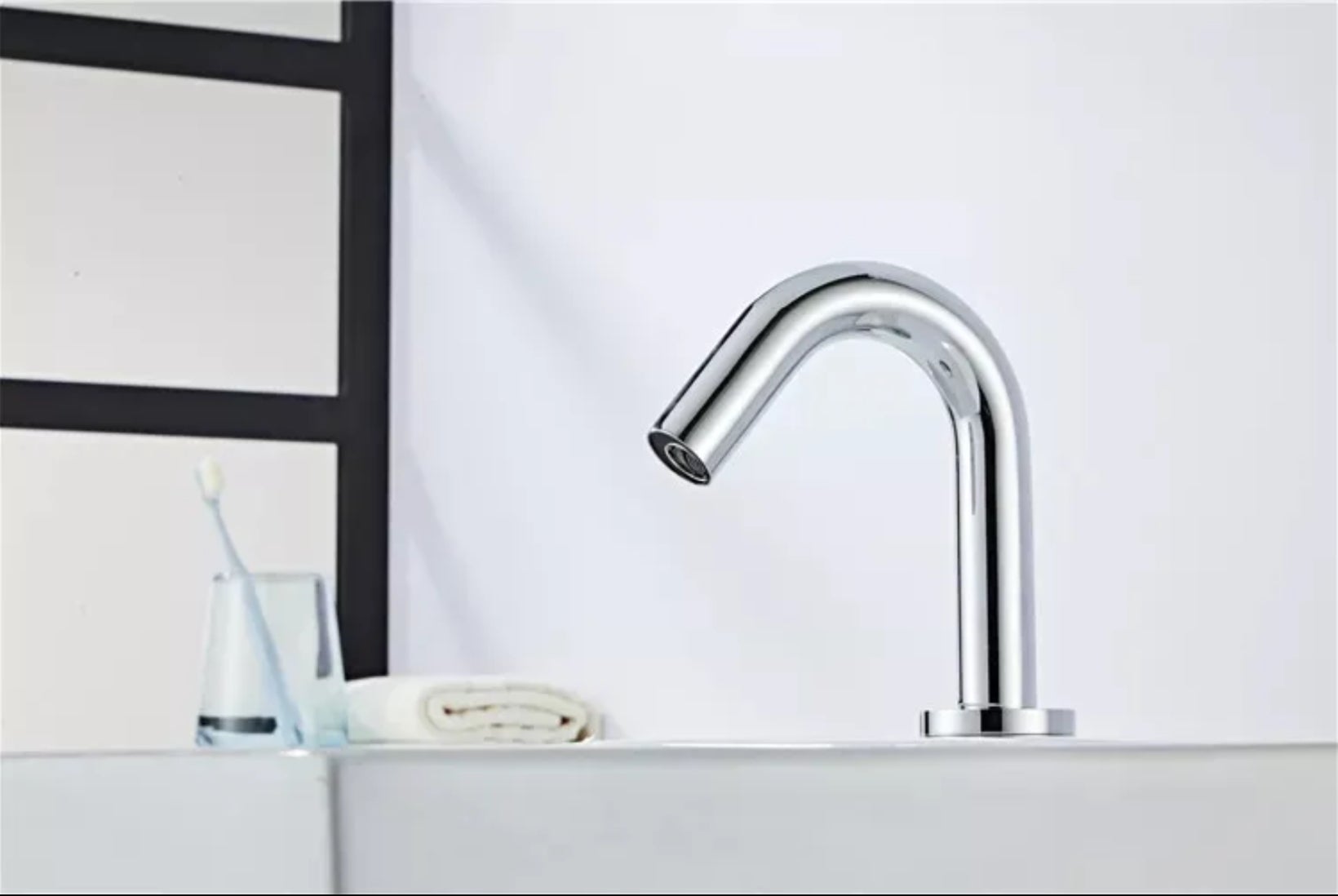 ROBINET LAVABO INFRAROUGE 015 CHROMÉ COLLECTION ERYMANTHE - 5