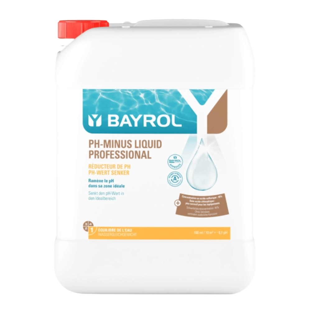 Pack Régulateur automatique pH et Chlore AVADY + 1 Bidon 20 L Chloriliquide + 1 Bidon pH Minus Liquid Domestic 20 L BAYROL - 7