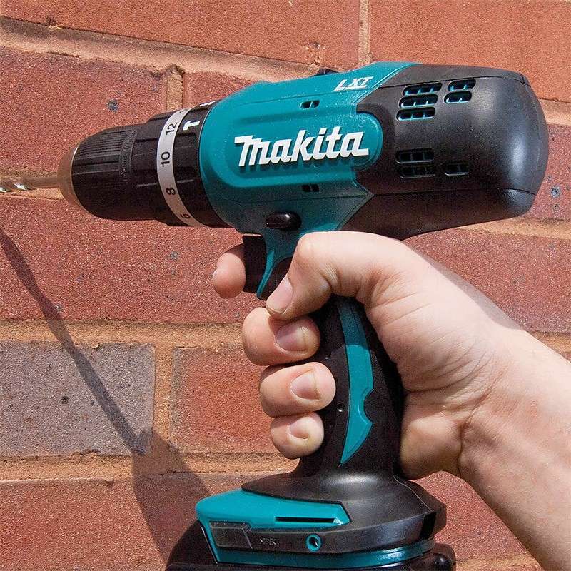 Perceuse à percussion 18V LXT Ø13 mm (machine seule) - MAKITA DHP453Z - 2