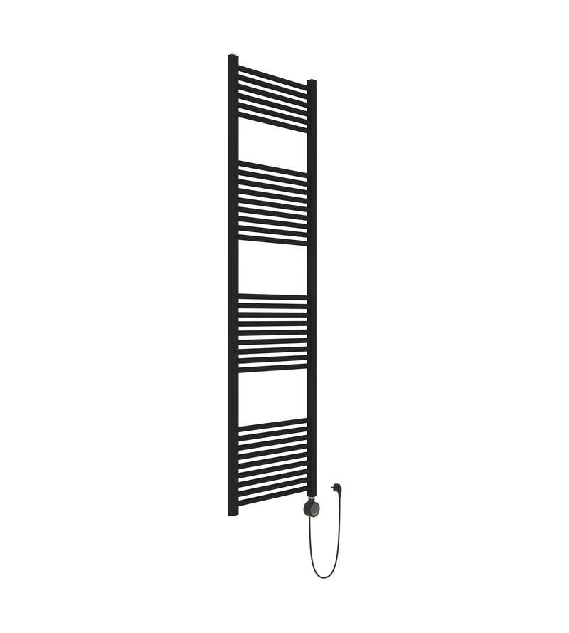 Radiateur Lectrique Noir Mat Mm Avec R Gulation Digitale Ercos Opera Asoptf Noir Mat