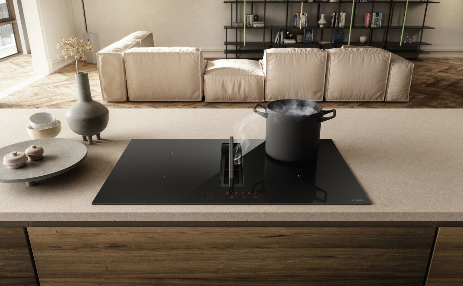 Elica NIKOLATESLA FIT XL BL/A/83 Nero Da incasso 83 cm Piano cottura a induzione 4 Fornelli - 3