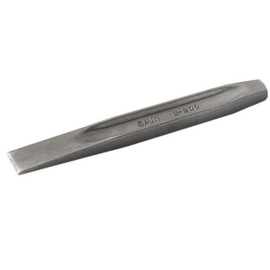 Burin Méplat KS Tools 25x200mm - Acier Chrome-Molybdène - Réaffûtable
