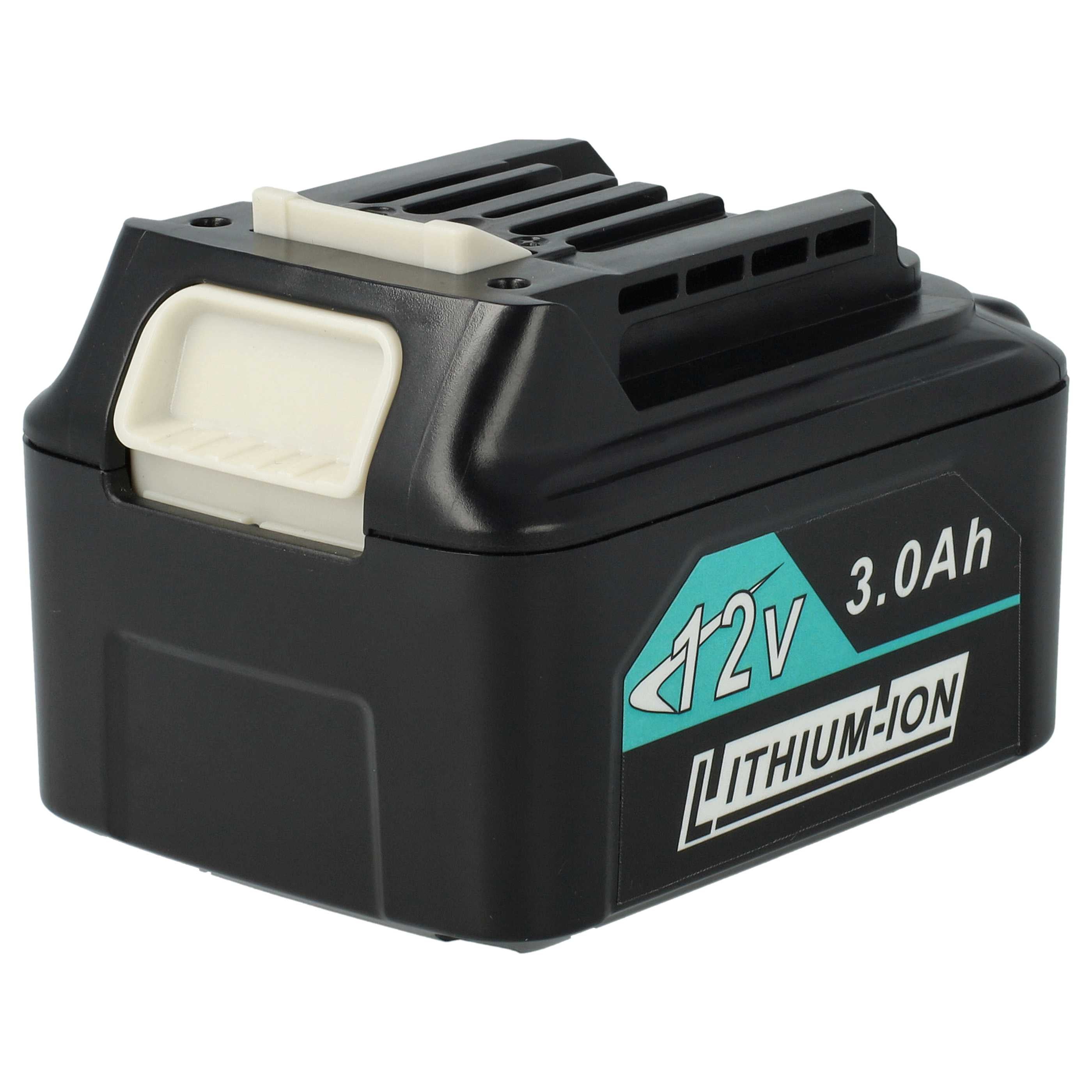 vhbw Batterie compatible avec Makita CL106FDSMW, CL106FDSY, CL106FDSYW, CL106FDZ outil électrique (3000 mAh, Li-ion, 12 V, 3 cellules) - 2
