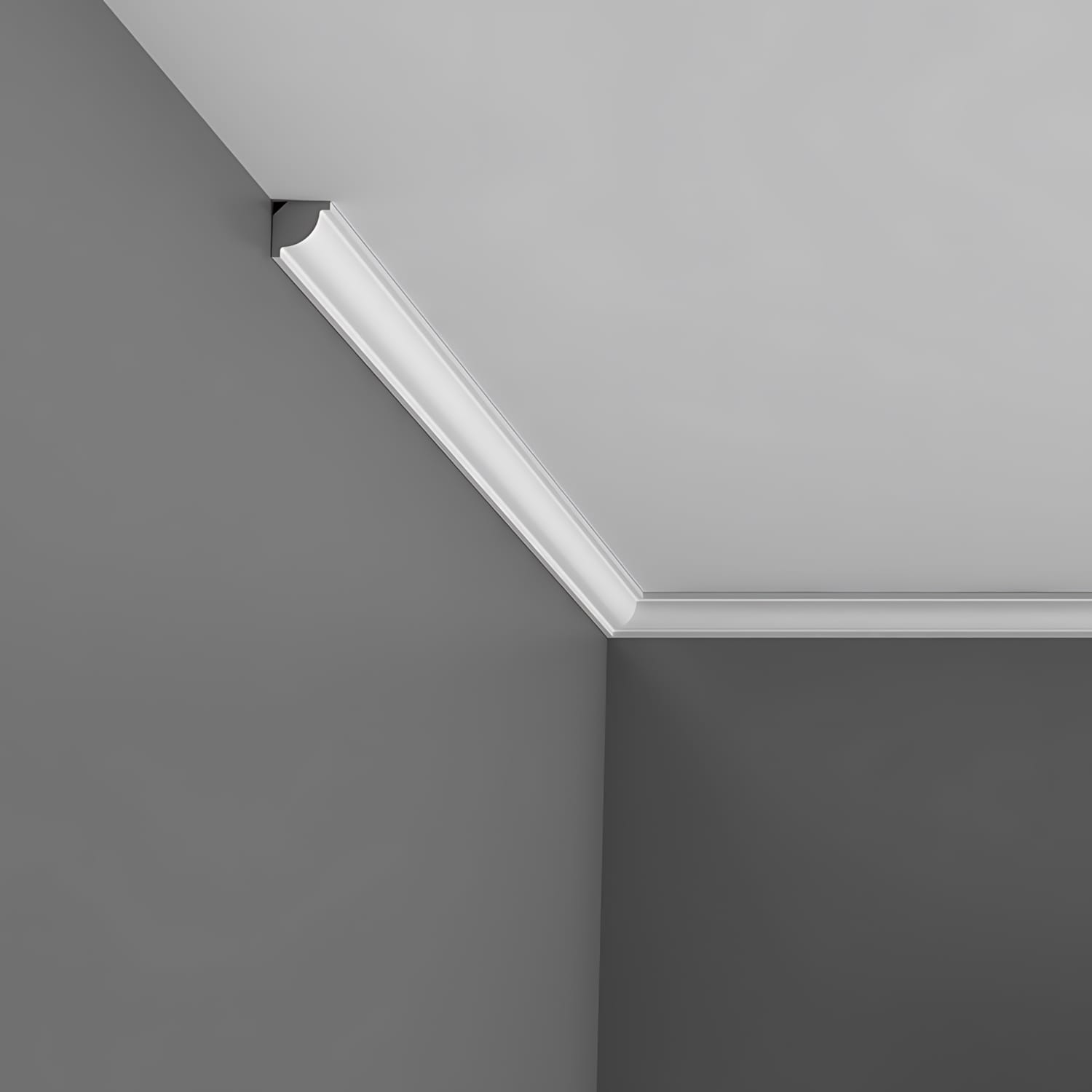 Corniche Moulure Cimaise Décoration de stuc Orac Decor CX132 AXXENT Profil décoratif du mur - 7