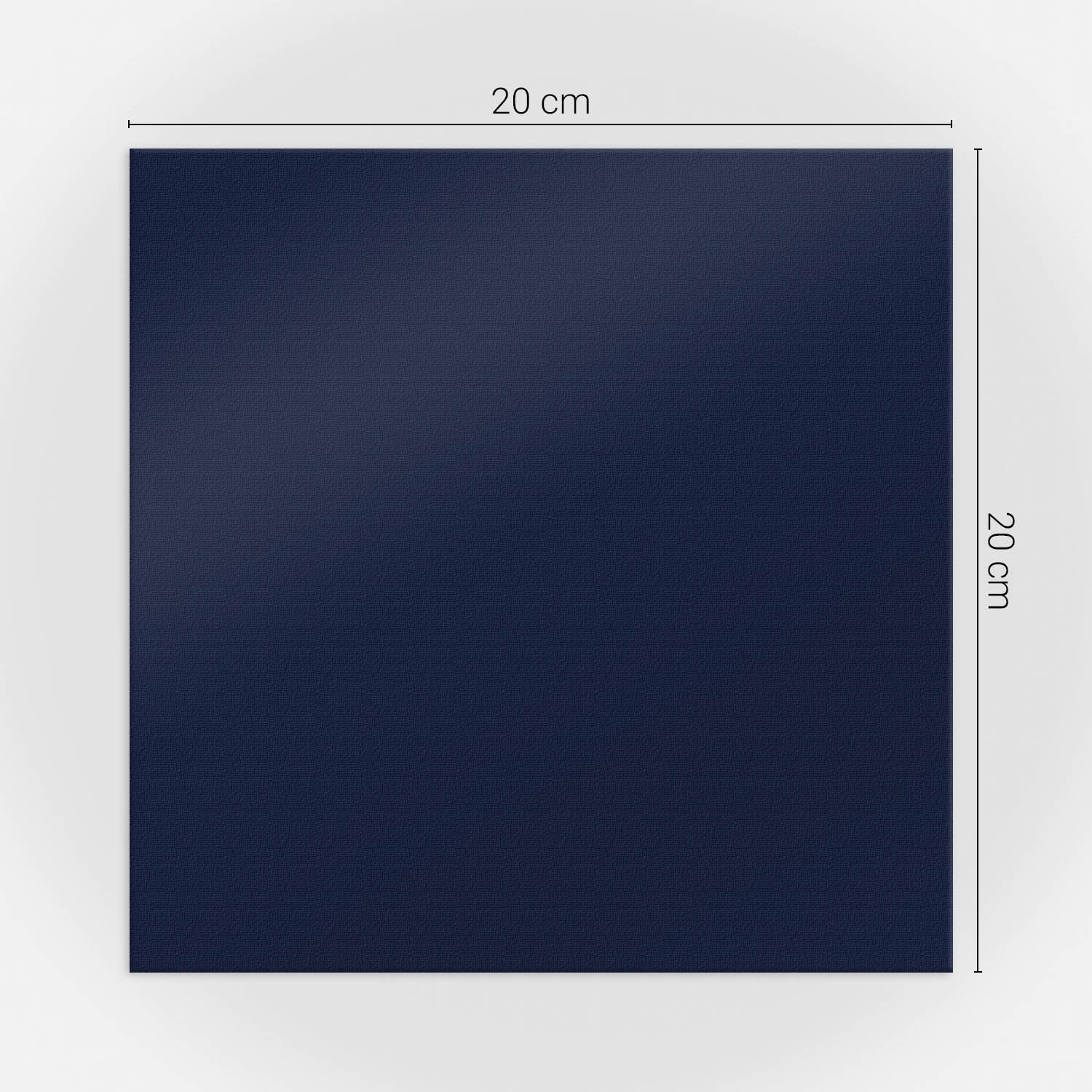 Dalles murales décoratives, Dalles PVC | 20x20x20 |Couleur bleu marine foncé - 5