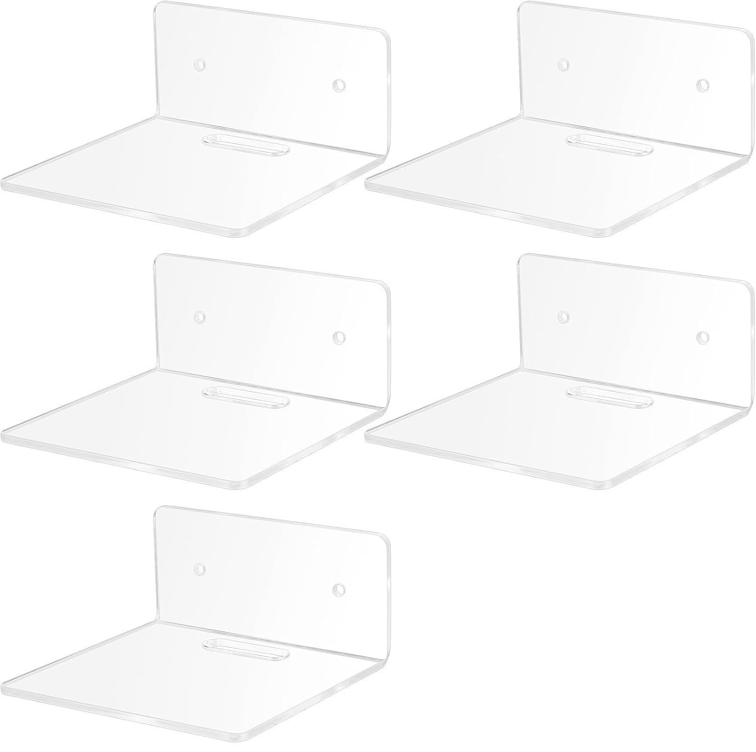 Rack Mural Pour Balles – 2 Supports Acryliques 6 Trous, Adhésif Ou Vis, Pour Tennis De Table