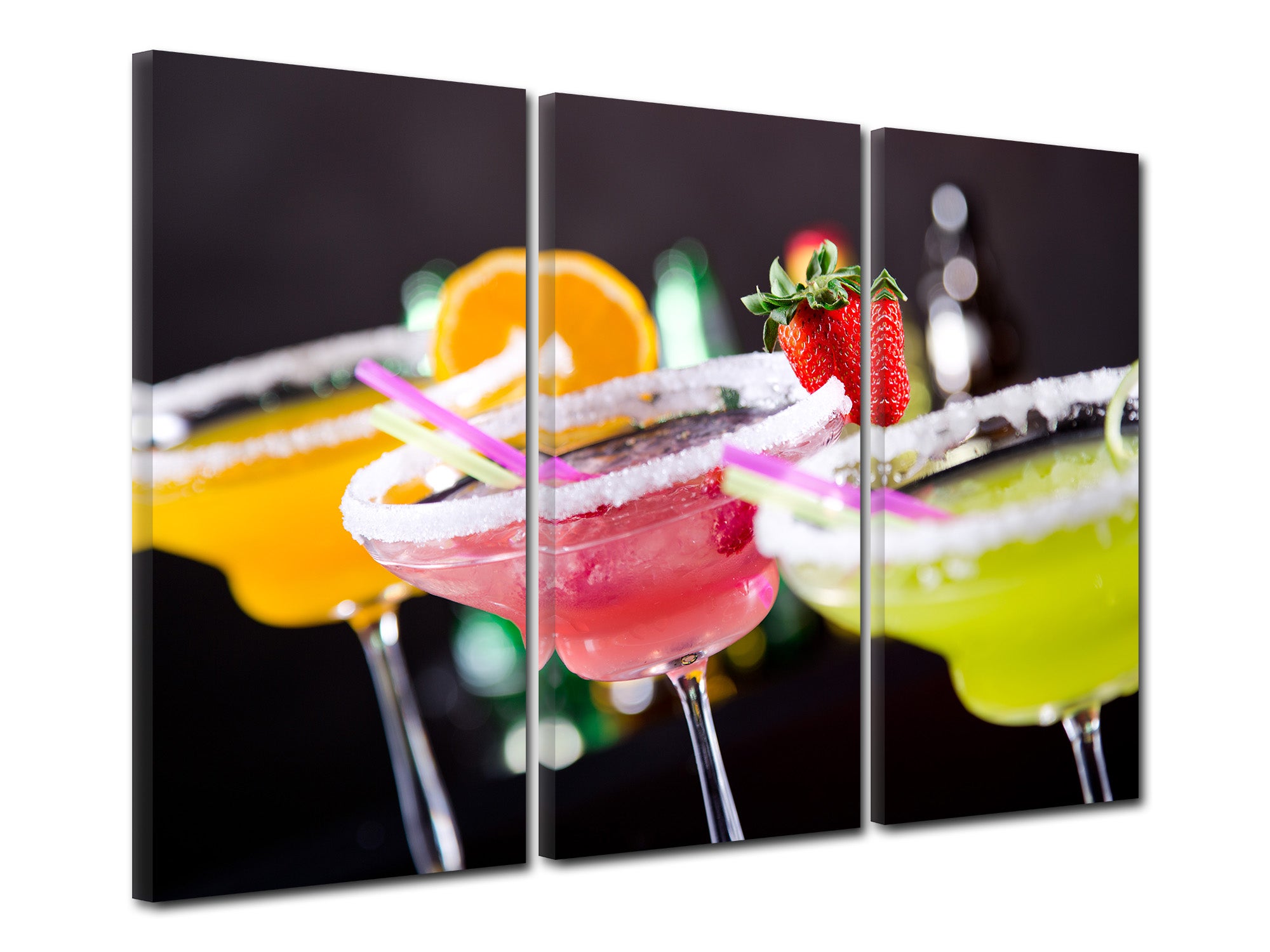 DECLINA – Tableau Mural Beauty cocktail – Décoration Murale Cuisine Ambiance Gourmande – Photo Murale Sur Verre Acrylique – Fabrication Française