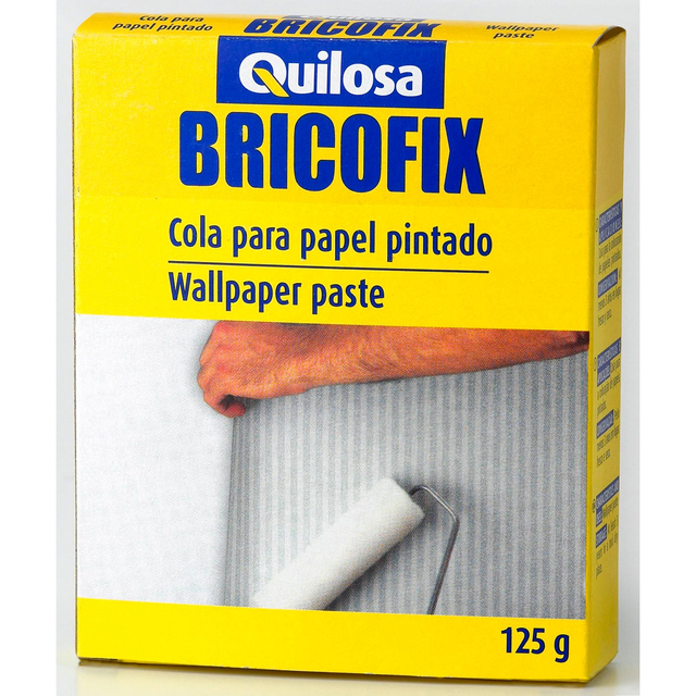 Bricofix Cola Para Papel Pintado Quilosa 125 Gr