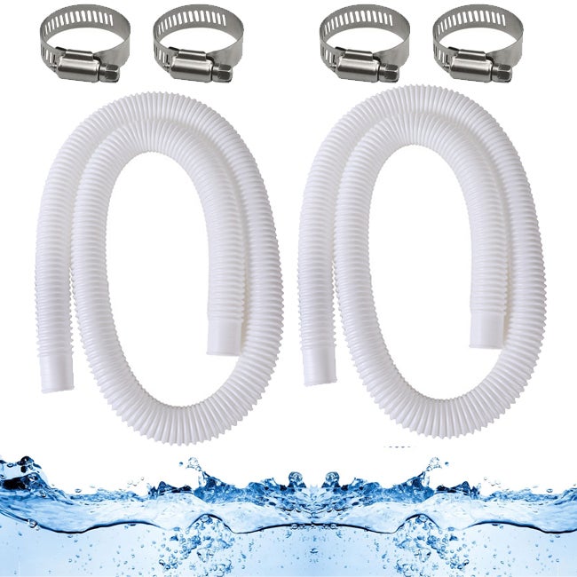 Tuyau Piscine 38 Tuyau De Piscine 38 Mm/150 Cm U2013 Tuyau Flexible Pour Pompe De Piscine Et Aspirateur De Piscine U2013 Tuyau De Rechange Pour Piscine U2013 Accessoires De Pompe De Piscine/filtre