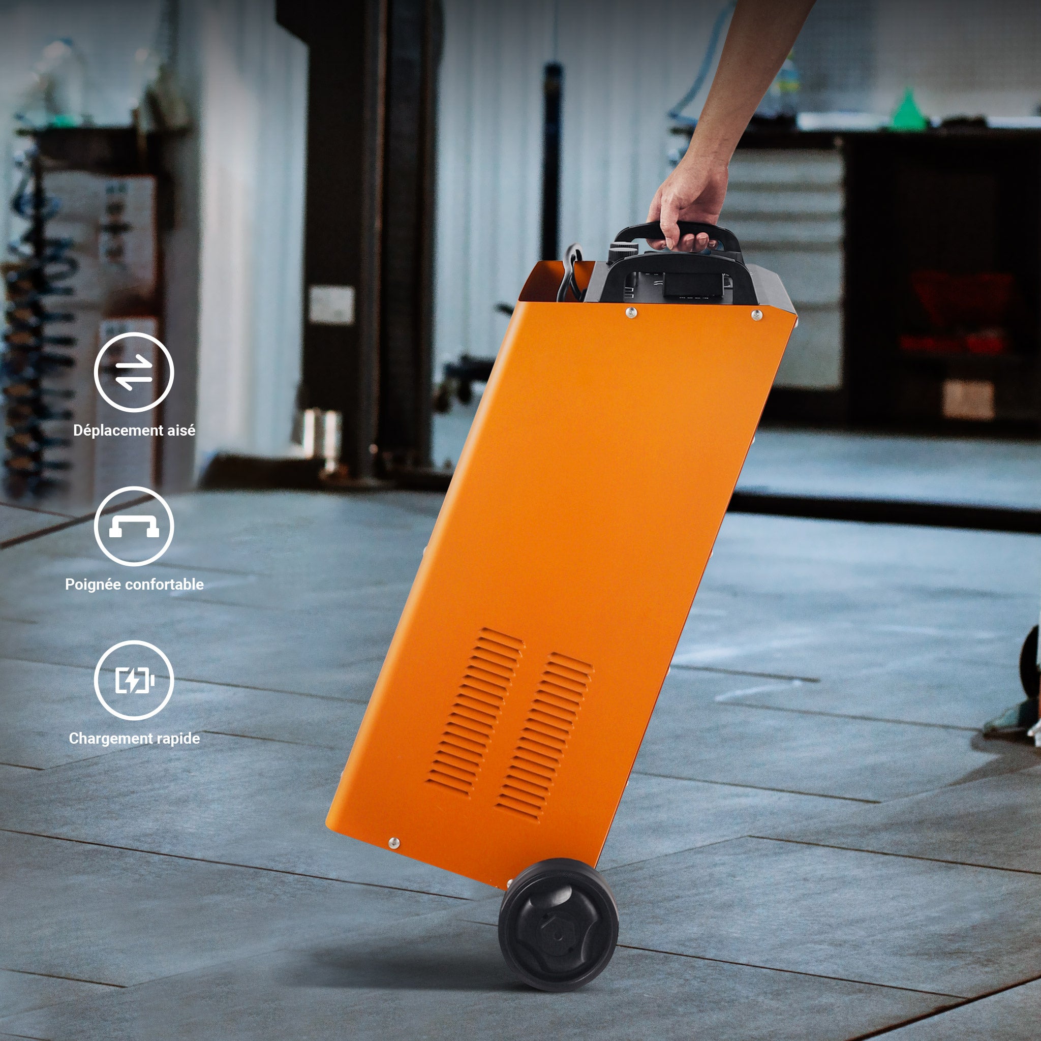 Chargeur Boost 830 Wiltec : Le Top Pour Batteries 12V/24V - Puissant Et Mobile !