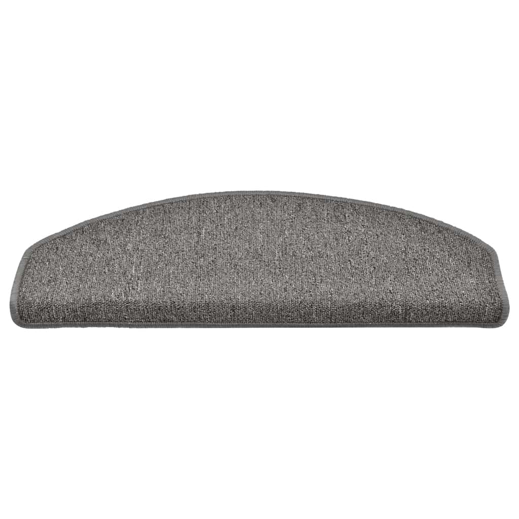 Tapis d'escalier 30 pcs | Paillasson d'escalier | Tapis de marche gris foncé 65x24x4 cm CFW451322 - 3