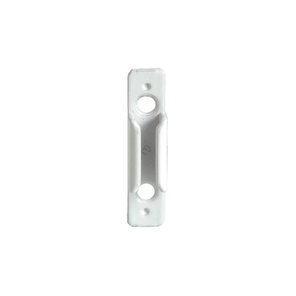 Gache encastree FERCO G-17722-00-0-7 acier ferGUard blanc pour serrures ...