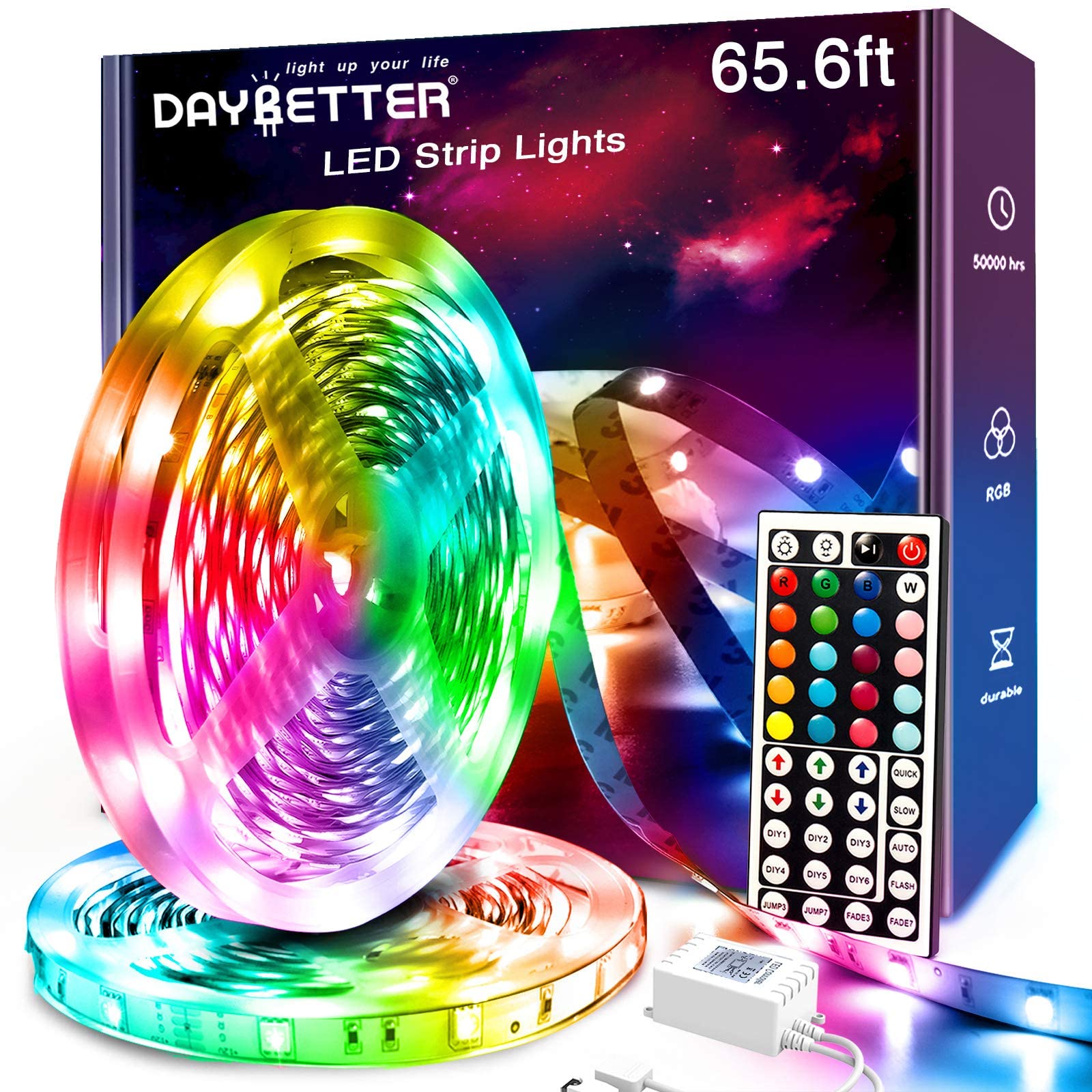 STRISCIA LED SMART 5M WIFI RGB COMPATIBILE CON ALEXA E GOOGLE SMART HOME | Leroy Merlin