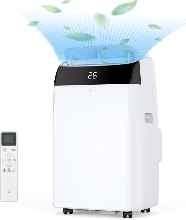 Mini Climatiseur Mobile Rafraîchisseur D’Air USB – Ventilateur Silencieux 6 Vitesses Pour Bureau Chambre Tente Camping
