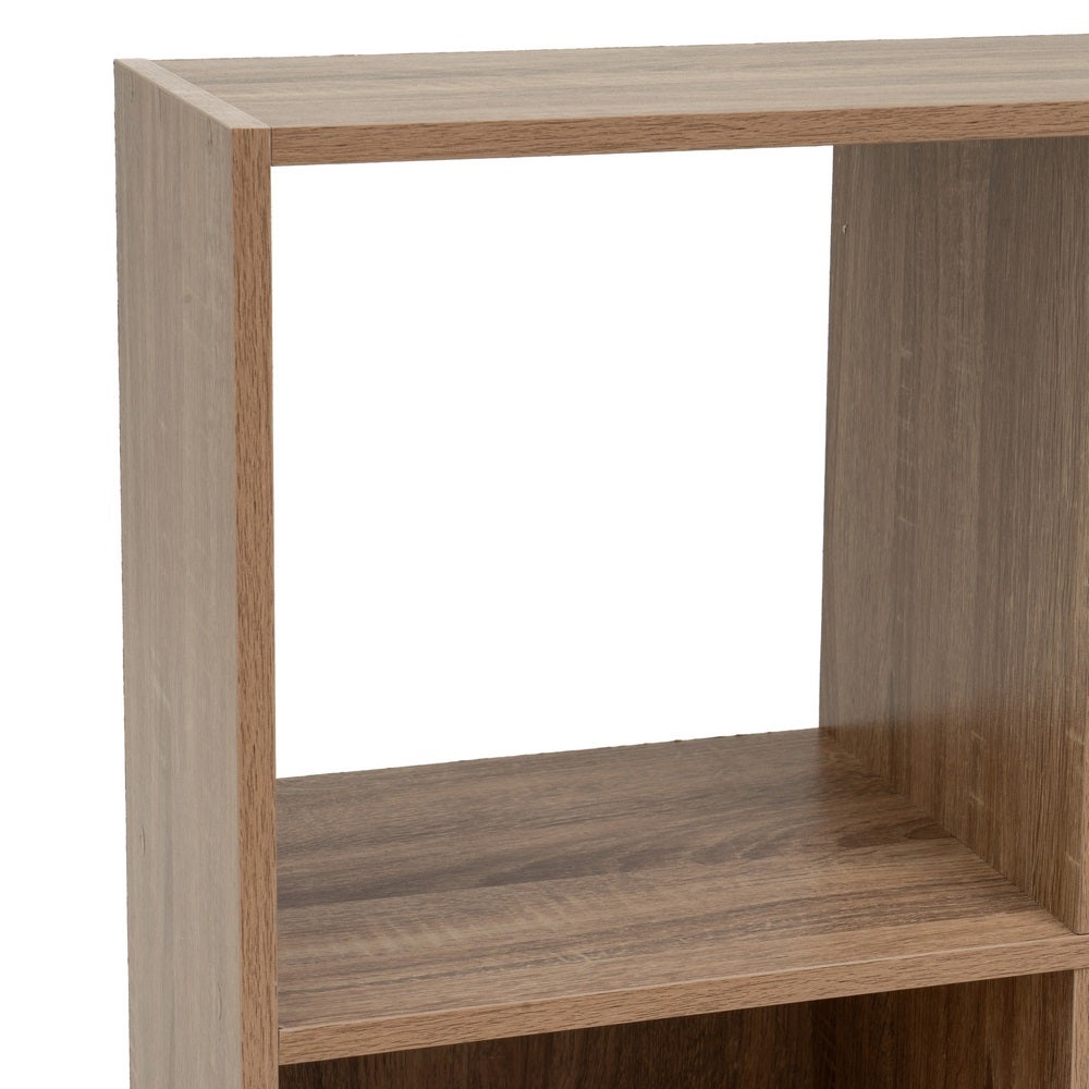 Étagère cube avec étagères en MDF naturel, 60x62 cm CasaSelección - 5