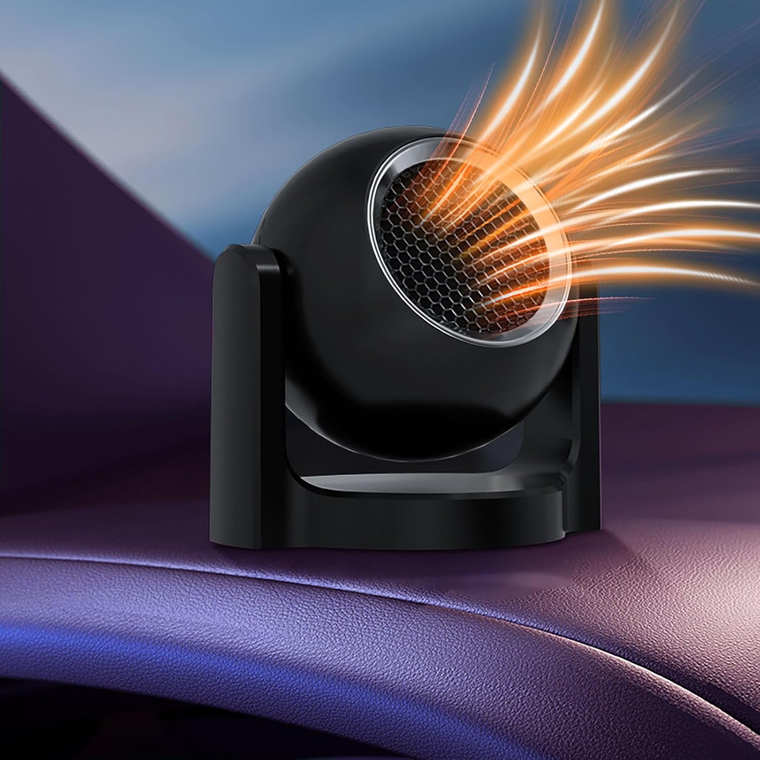 Ogrzewacz samochodowy 12 V 150 W, 2 w 1, szybki wentylator nagrzewający, ogrzewanie i chłodzenie przedniej szyby