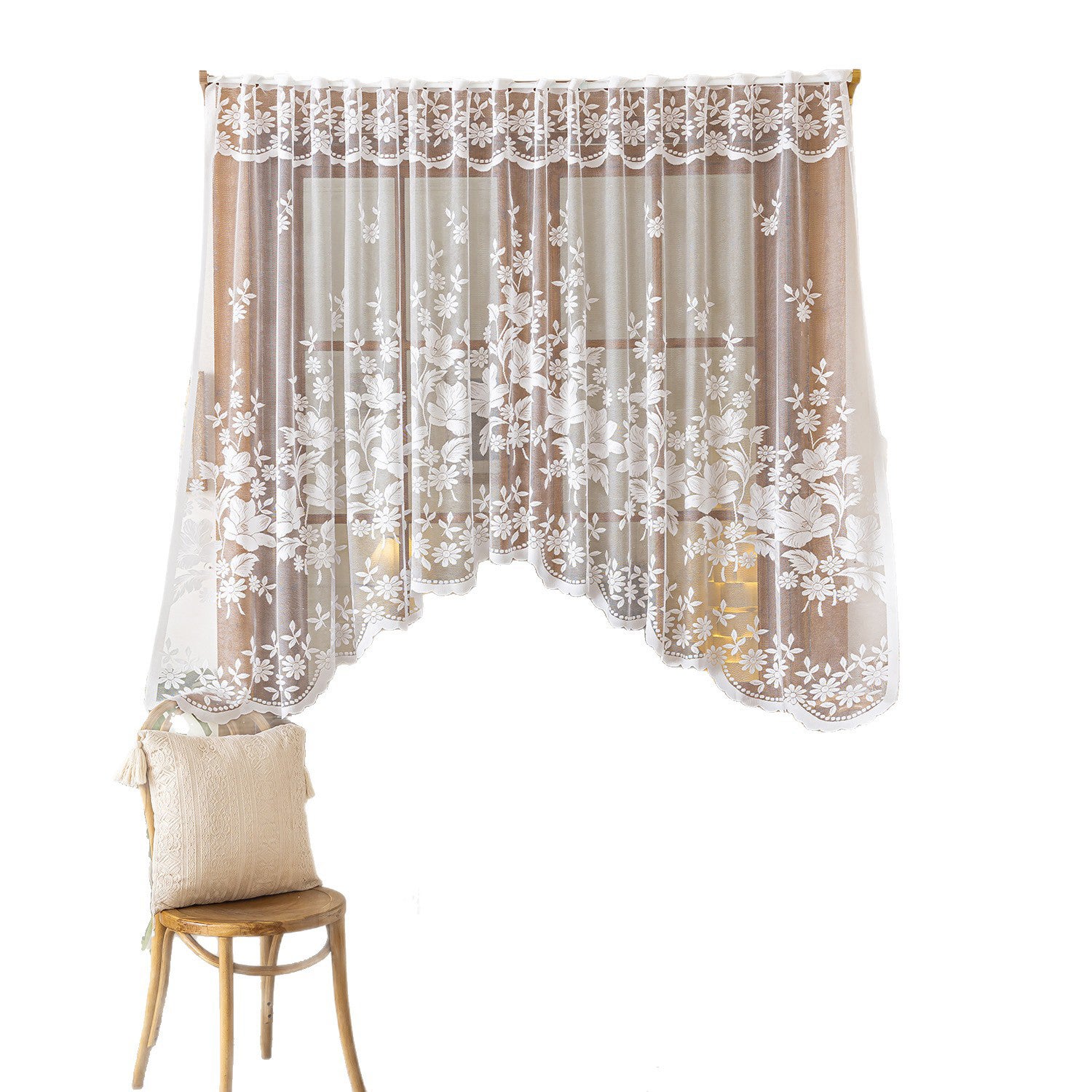 Rideau Dentelle Romantique