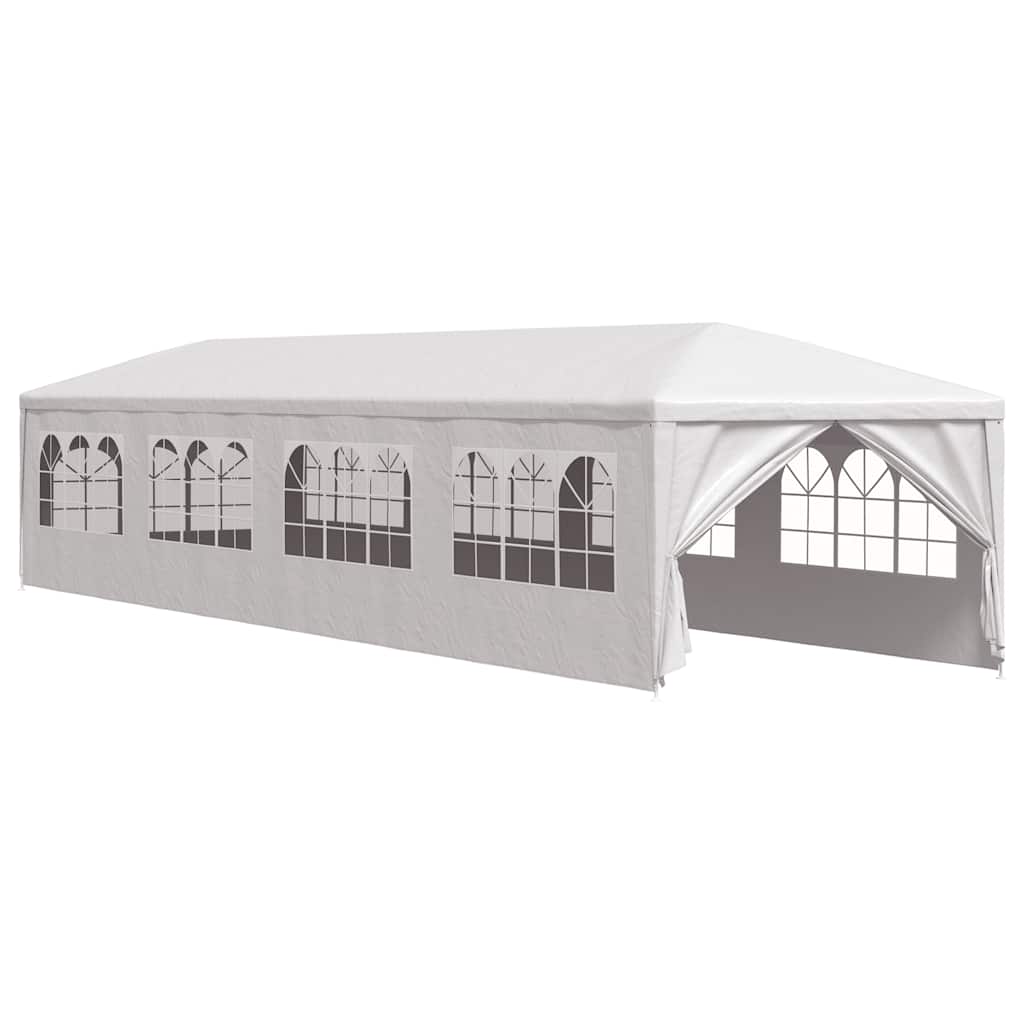 Tonnelle de Jardin 3x12 m Blanche – Grande Tente de Réception pour Événements et Extérieur - 2