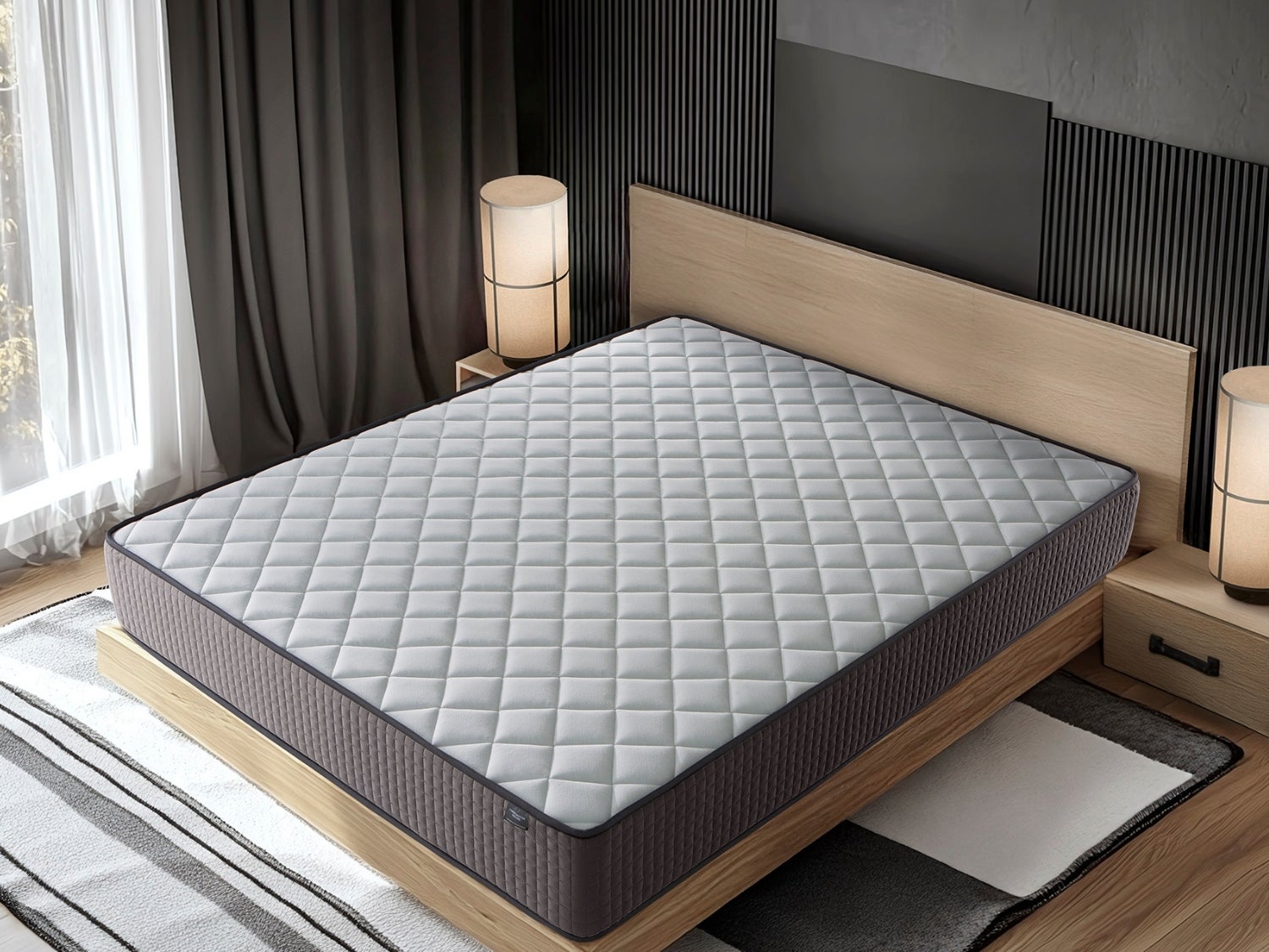 Matelas 160X200 CRONO, Epaisseur 22 CM, Mousse Adaptative, Ergonomique. Soutien Equilibré - 2