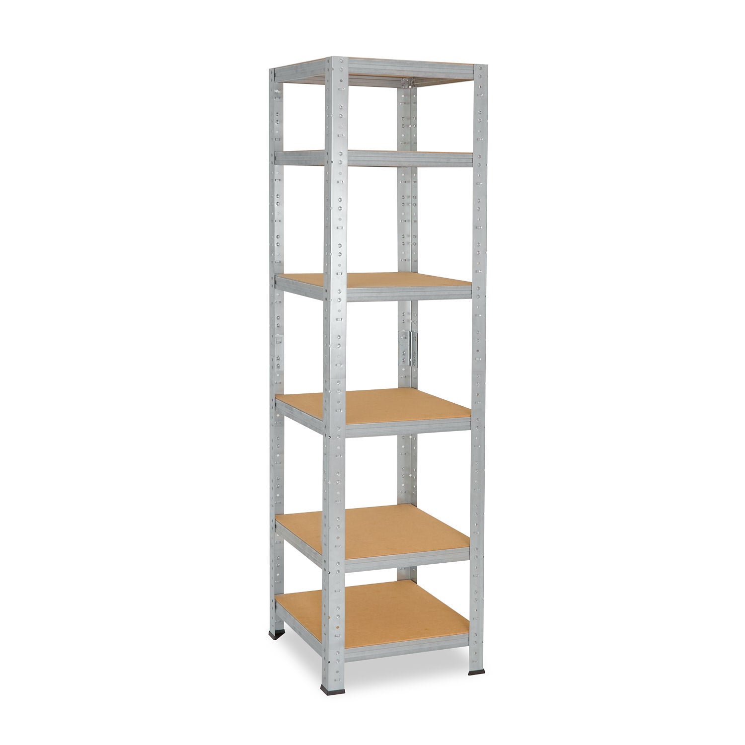 Shelfplaza® Étagère Charge Lourde 230x100x60cm Galvanisée 6 Niveaux 145kg Par Niveau - Etagere Metallique Rangement Garage Atelier