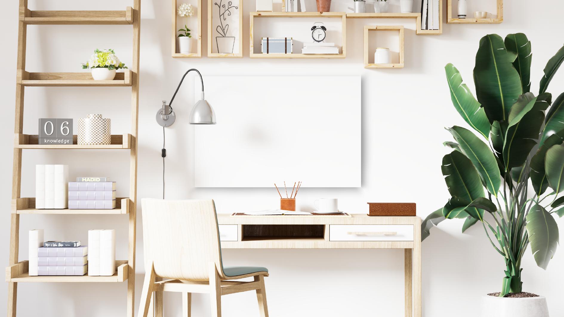 Tableau Magnétique en Métal Blanc 60x40cm, MetalBoards pour tout type d'Aimants - 2